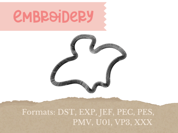 Dinosaur Nugget Pterodactyl Embroidery