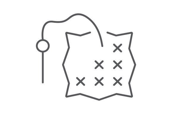 Embroidery Thin Line Icon