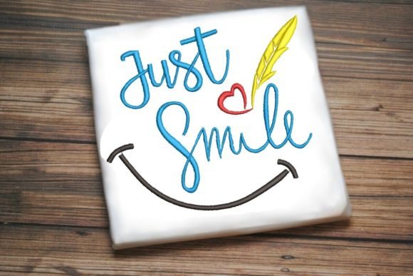 Just Smile Embroidery